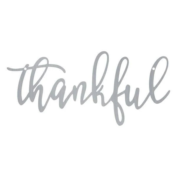 Thankful Customized Metal Signs, Custom Metal Sign, Custom Signs, Metal Sign, Metal Laser Cut Metal Signs Custom Gift Ideas