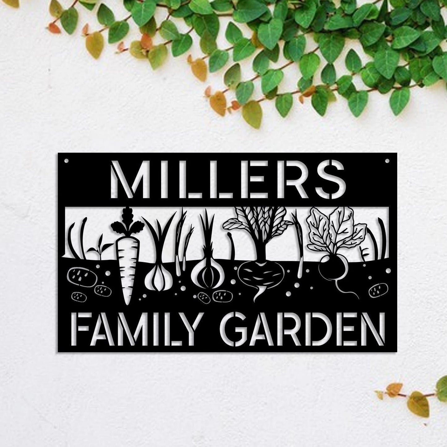 Metal Garden Sign, Custom Garden Stake, Home Decor, Gift For Her, Gardening Lovers, Metal Laser Cut Metal Signs Custom Gift Ideas