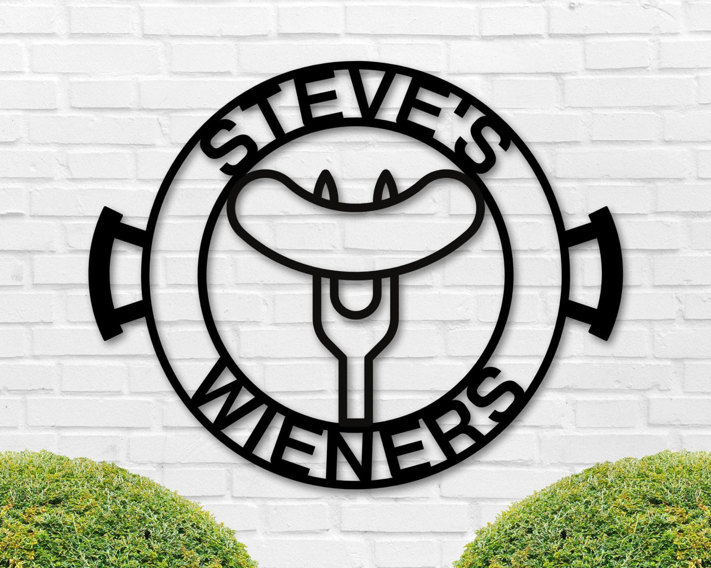 Personalized Backyard Barbecue Sign, Metal Bbq Sign, Patio Grill Sign, Personalized Name Bbq Sign, Bar And Grill Sign, Famous Grill Sign Laser Cut Metal Signs Custom Gift Ideas