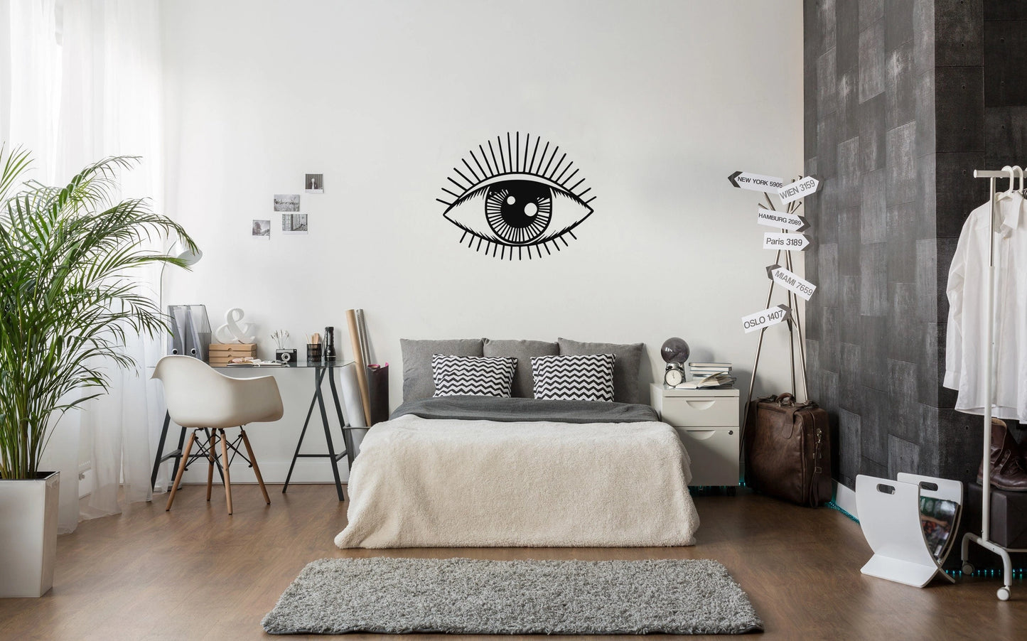 Eye Metal Wall Art, Large Metal Wall Decor, Wall Hangings, Metal Wall Signs, Housewarming Gift, Metal Laser Cut Metal Signs Custom Gift Ideas