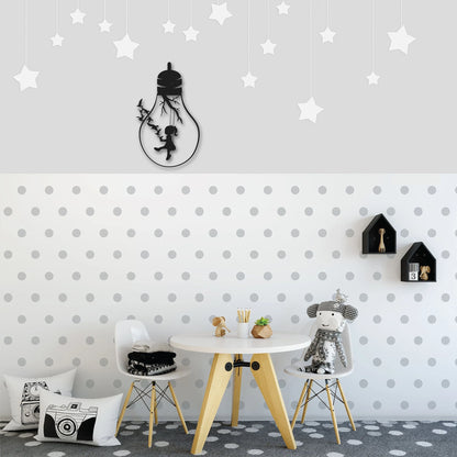 Kids Room Metal Wall Decor, Metal Wall Art, Housewarming Gift, Home Decor, Office Decor, Interior Design, Metal Laser Cut Metal Signs Custom Gift Ideas