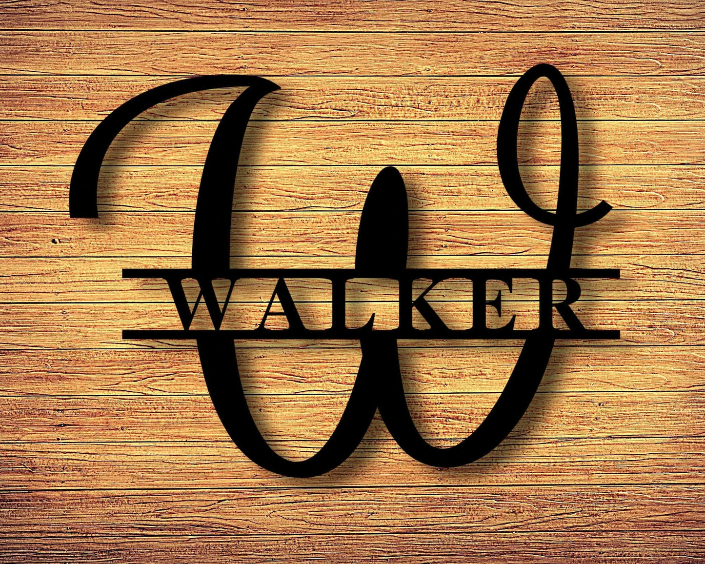 Personalized Signs For Home Last Name Metal Sign Metal Monogram Sign Family Name Sign Welcome Front Porch Sign Gift