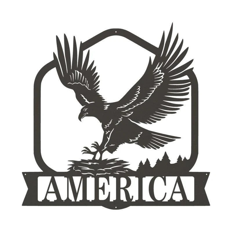 Eagle Nt Monogram Decor