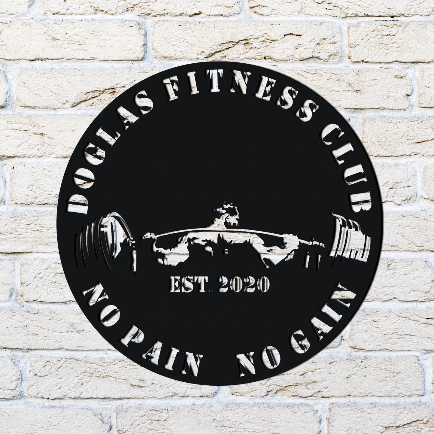 Custom Metal Gym Sign, Gym Sign, Personalized Home Gym Sign, Fitness Club, Fitness Club Sign, Home Gym Sign, Cross Fit Sign, Custom Gym Laser Cut Metal Signs Custom Gift Ideas