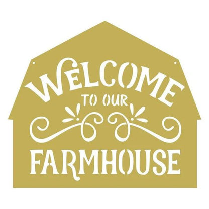 Farm House Customized Metal Signs Custom Metal Sign Custom Signs Metal Sign