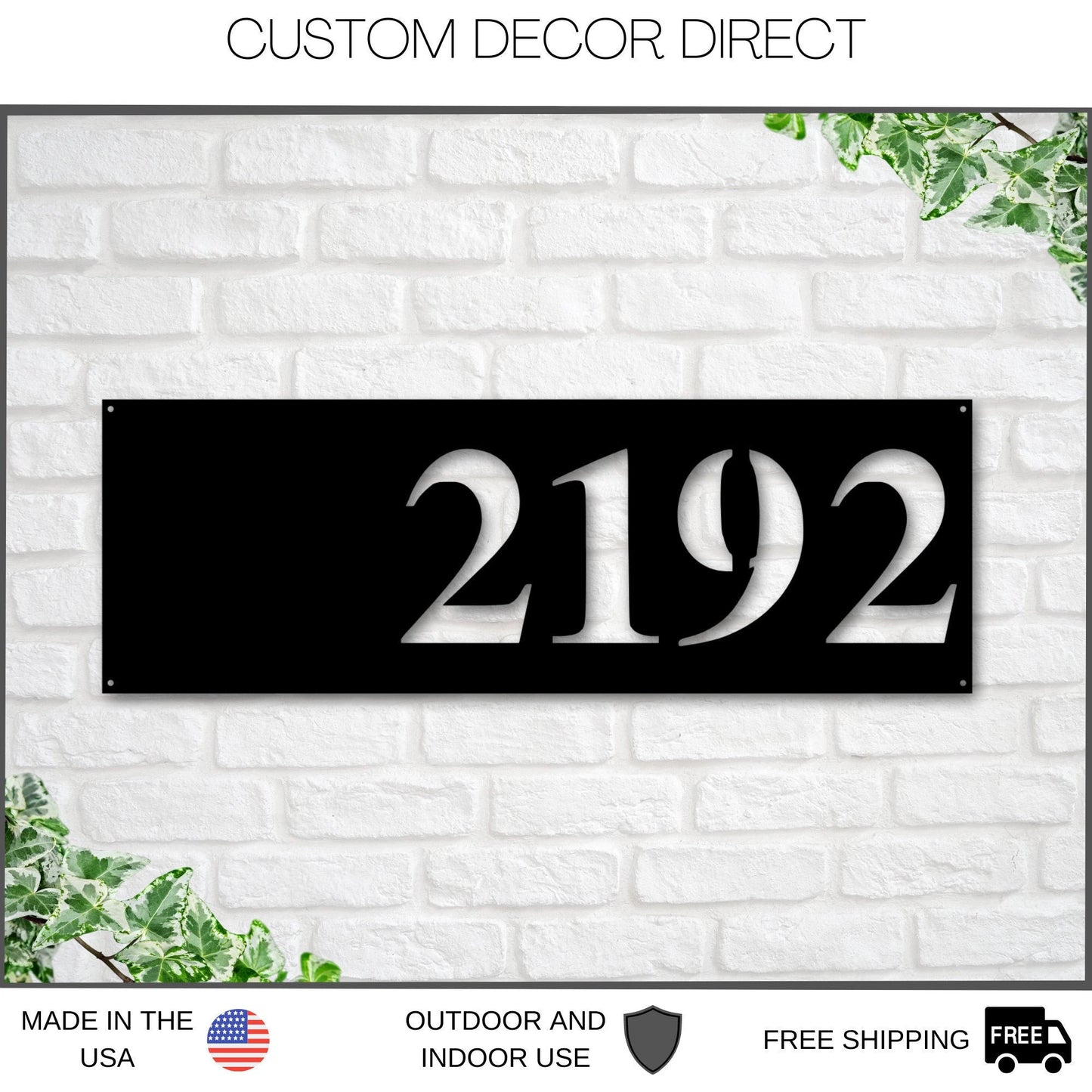 Christmas Gift, Address Sign, Metal Address Plaque, Metal House Numbers, Custom Address Sign, Home Address Sign, Address Number, Bestseller Laser Cut Metal Signs Custom Gift Ideas
