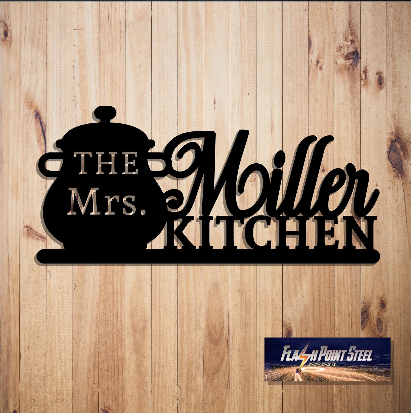 Kitchen Metal Sign, Personalized Kitchen Sign, Mothers Day, Mom Gift, Best Mom Gifts, Metal Sign, Wall Art, Mothers Home Decor, Grandma Gift Laser Cut Metal Signs Custom Gift Ideas