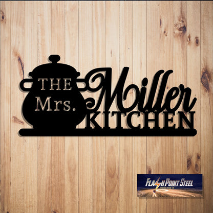 Kitchen Metal Sign, Personalized Kitchen Sign, Mothers Day, Mom Gift, Best Mom Gifts, Metal Sign, Wall Art, Mothers Home Decor, Grandma Gift Laser Cut Metal Signs Custom Gift Ideas