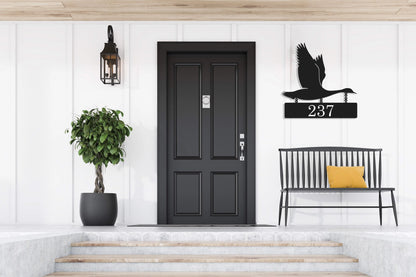 Custom Metal House Number Sign, Custom House Number, Metal House Numbers, Address Plaque, Housewarming Gift, Custom Address Sign, Metal Laser Cut Metal Signs Custom Gift Ideas