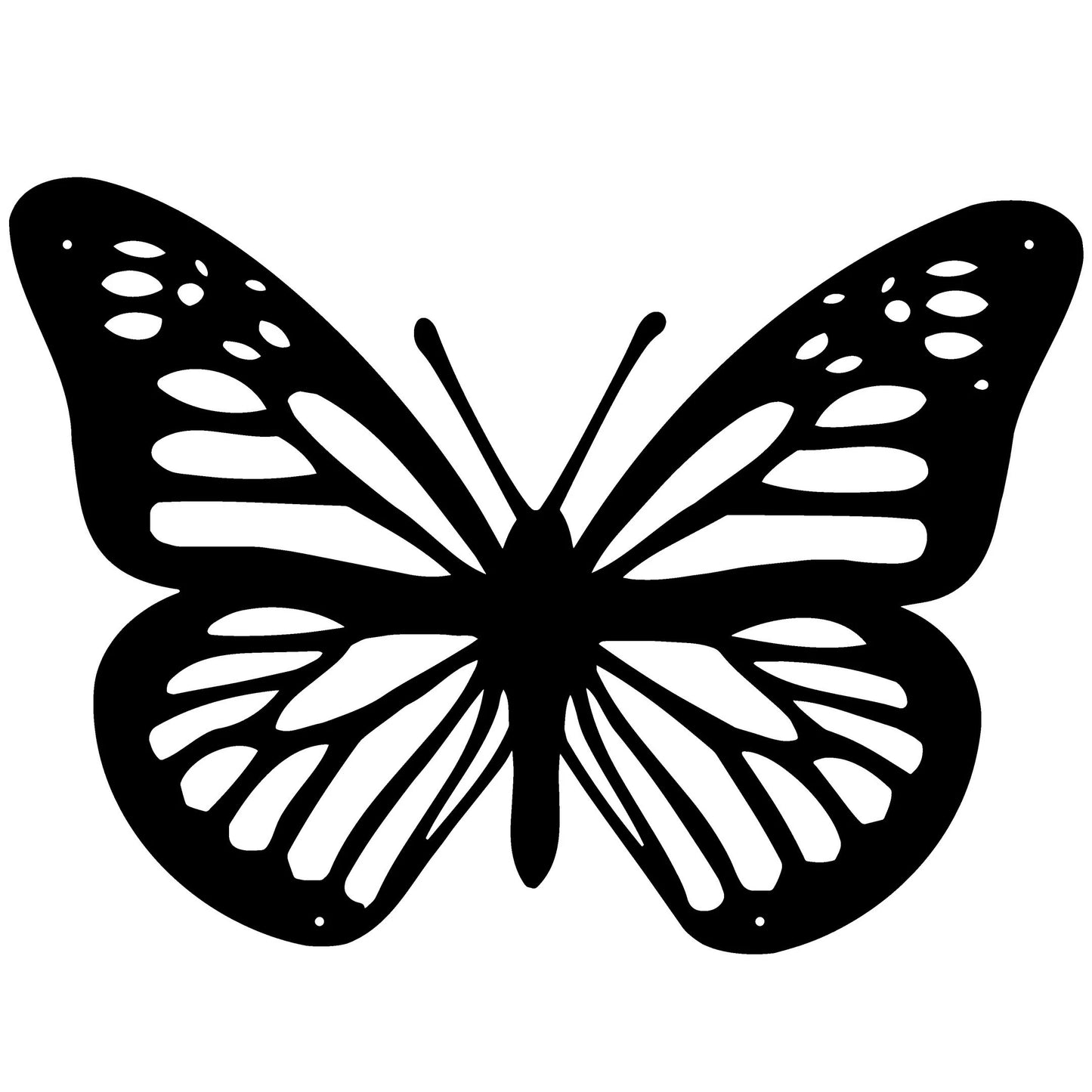 Butterfly Three Butterflies Butterflies Butterfly Metal Wall Decor