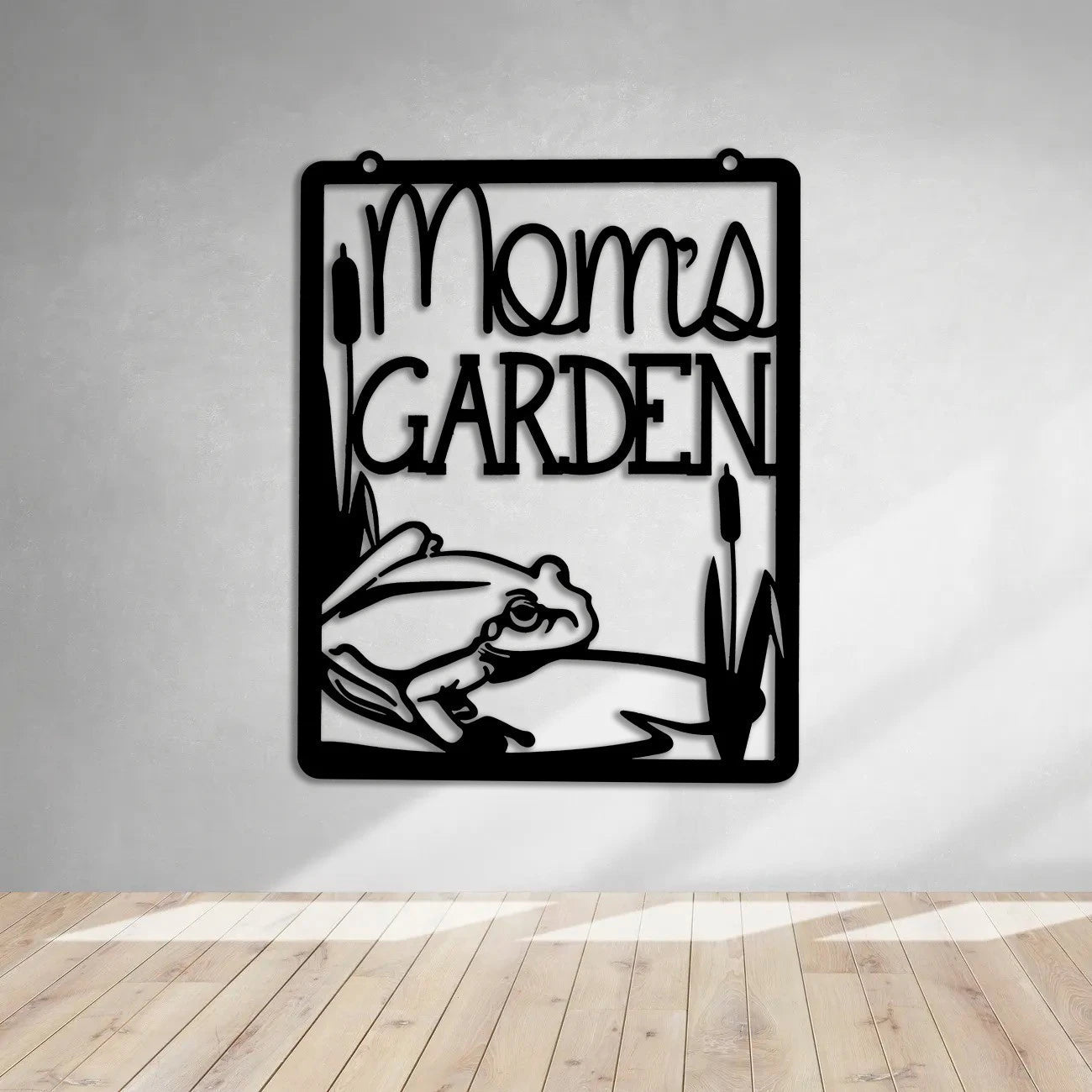 Mom's Garden Metal Sign Garden Decor Yard Art Mothers Day Metal Decor Garden Sign Garden Decoration Gift For Her Frog Sign