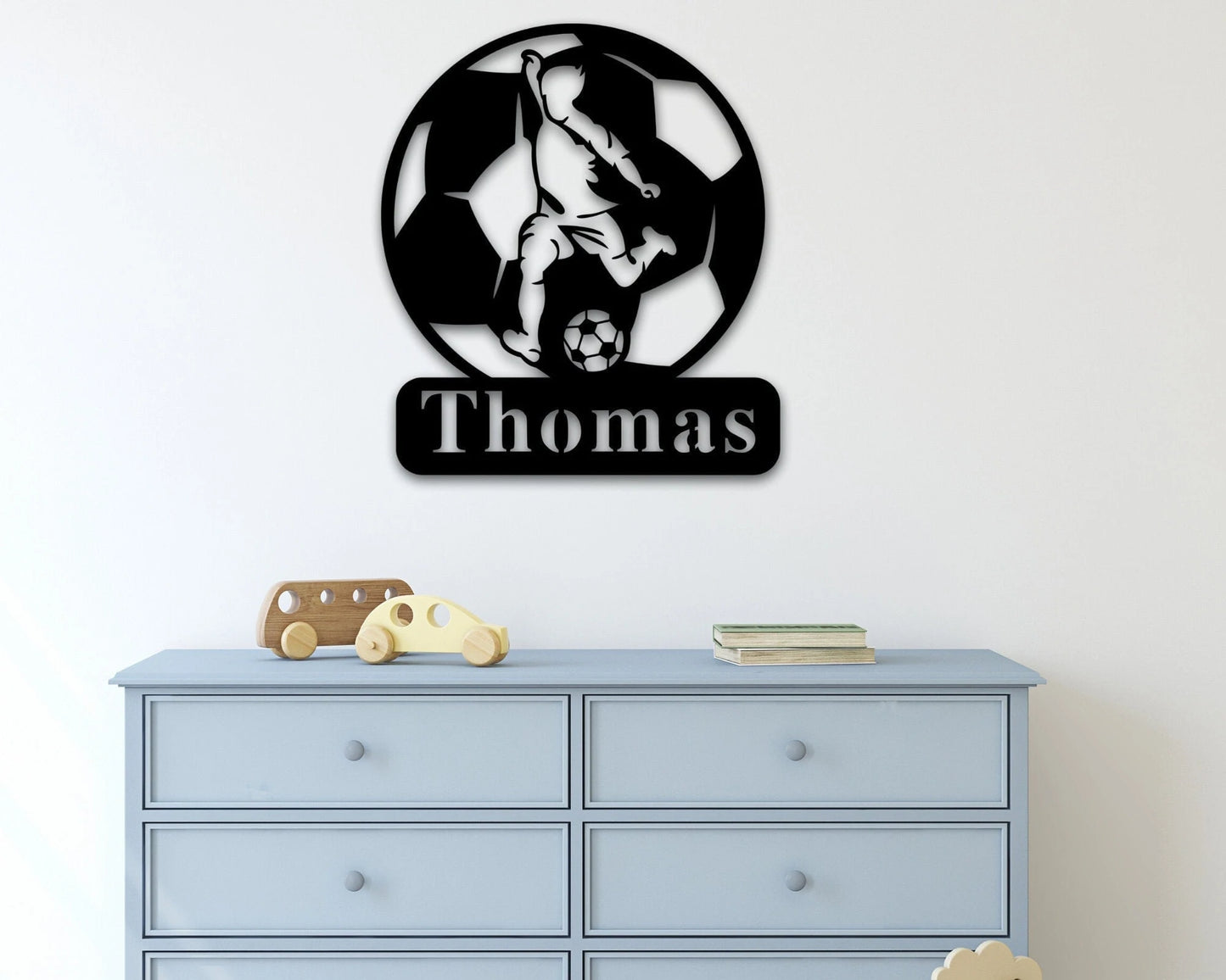 Custom Name Sign, Personalized Sport Name Sign, Custom Metal Sports Sign, Metal Nursery Wall Hanger, Sport Home Decor, Gift Ideas For Kids, Metal Laser Cut Metal Signs Custom Gift Ideas