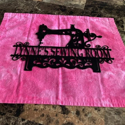 Metal Sewing Sign, Sewing Room Sign, Sewing Lover Gift, Metal Sewing Sign, Sewing Room Decor, Seamstress Gift, Quilting Gift Laser Cut Metal Signs Custom Gift Ideas