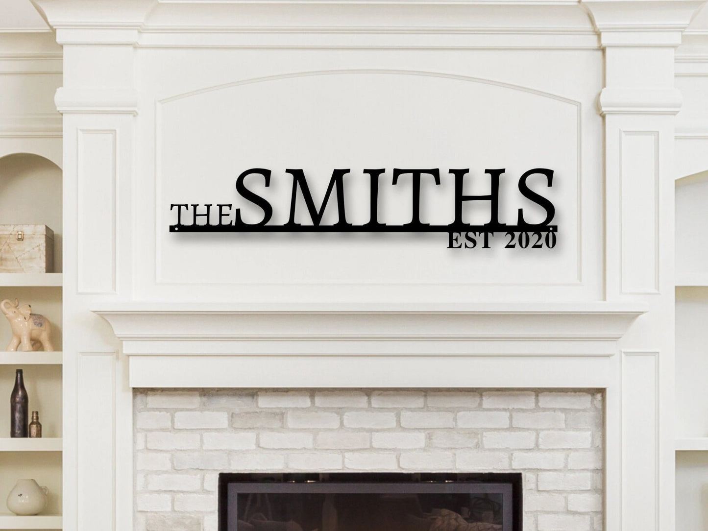 Personalized Family Name Sign, Metal Last Name Sign, Personalized Metal Name Sign, Established Last Name Sign, Metal Mon, Laser Cut Metal Signs Custom Gift Ideas