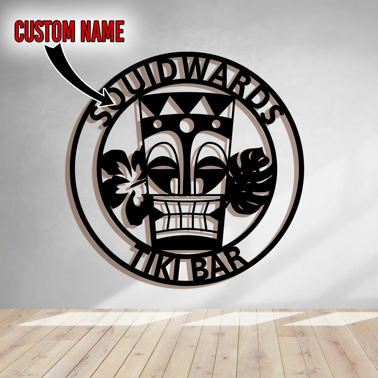 Tiki Bar Sign, Personalized Bar Sign, Pool Bar Sign, Beach Bar, Bar Decor, Man Cave, Custom Gift, Father's Day Gift, Custom Bar Sign, Tiki Laser Cut Metal Signs Custom Gift Ideas