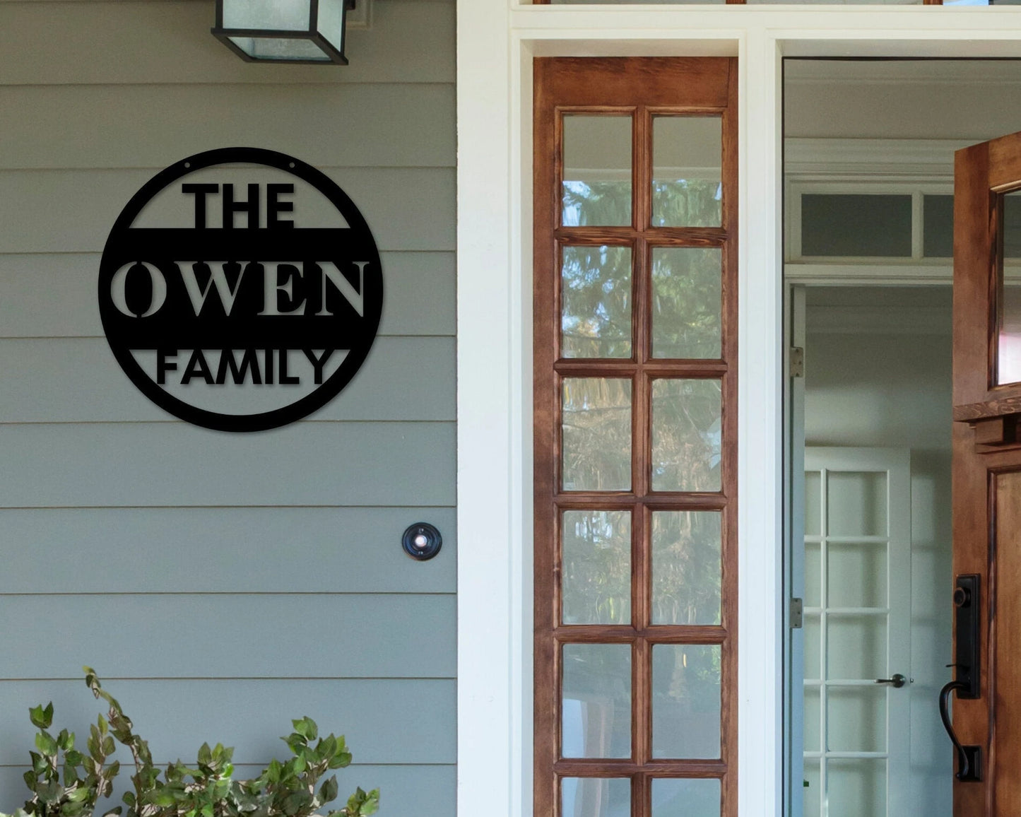 Family Name Established Sign, Personalized Established Metal Sign, Housewarming Gift, Door Hanger, Metal Established Sign, Metal Wall Art, Laser Cut Metal Signs Custom Gift Ideas