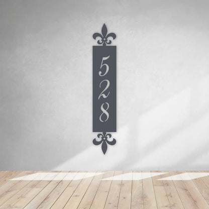 Welcome Sign Vertical Metal Sign Wedding Gift Housewarming Gift Weatherproof Cut Metal Sign