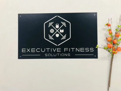Your Business Logo Or Artwork Sign Cut Metal Sign Metal House Sign Custom Business Logo Or Artwork – Custom Large Metal Sign – Business Logo Sign – Office Logo