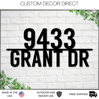 Address Sign, Metal Address Plaque, Metal House Numbers, Custom Address Sign, Home Address Sign, Address Number, Bestseller Laser Cut Metal Signs Custom Gift Ideas