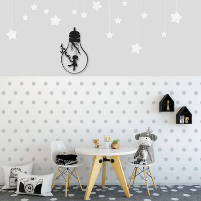 Kids Room Metal Wall Decor, Metal Wall Art, Housewarming Gift, Home Decor, Office Decor, Interior Design, Metal Laser Cut Metal Signs Custom Gift Ideas