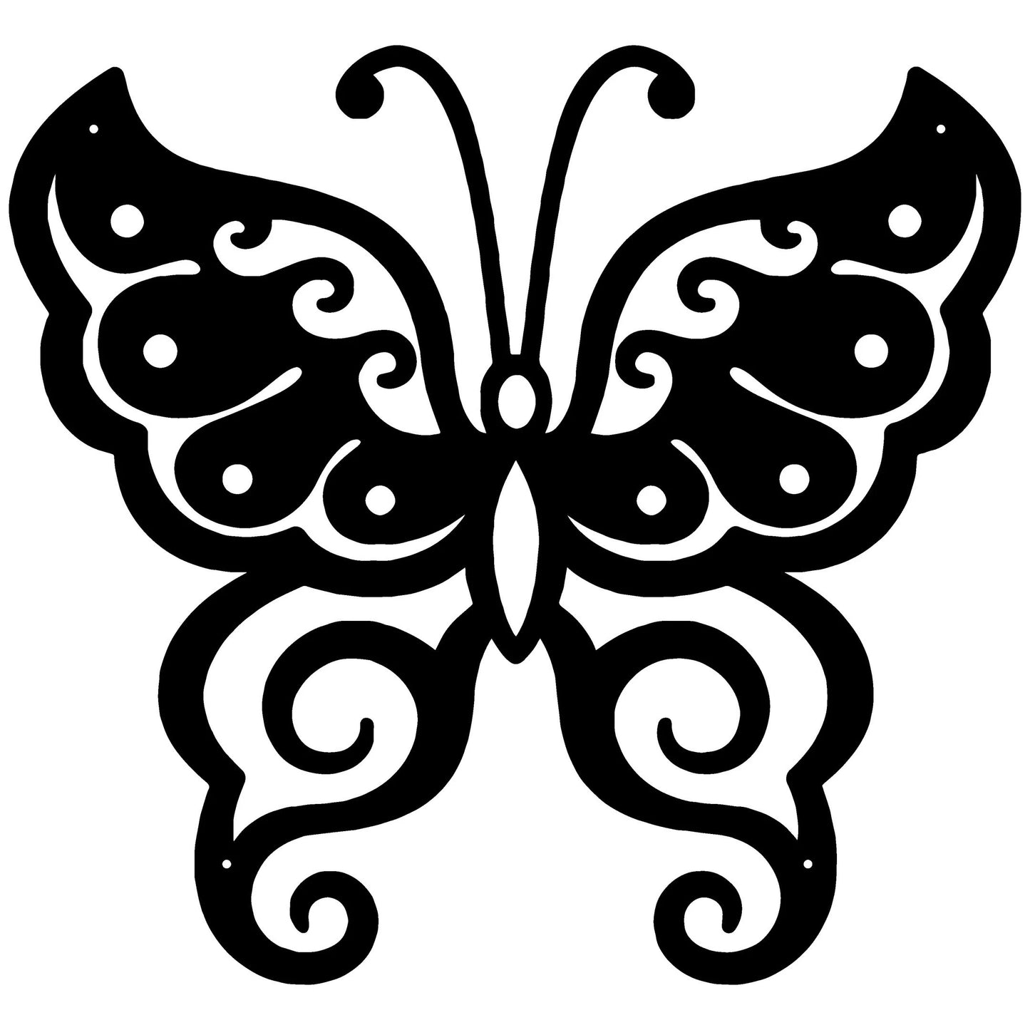 Butterfly Three Butterflies Butterflies Butterfly Metal Wall Decor