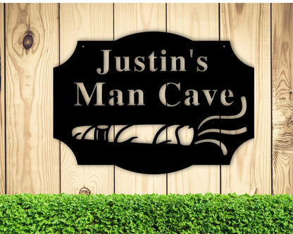 Custom Father's Day Gift, Man Cave Sign, Custom Gift For Dad, Fathers Day Metal Art, Personalized Sign For Father, Father's Day Gift Ideas, Metal Laser Cut Metal Signs Custom Gift Ideas