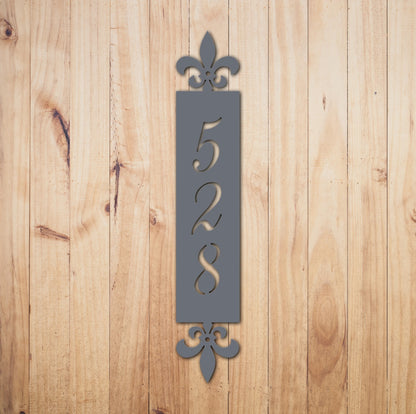 Welcome Sign Vertical Metal Sign Wedding Gift Housewarming Gift Weatherproof Cut Metal Sign