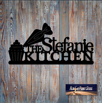 Kitchen Metal Sign, Personalized Kitchen Sign, Mothers Day, Mom Gift, Best Mom Gifts, Metal Sign, Wall Art, Mothers Home Decor, Grandma Gift Laser Cut Metal Signs Custom Gift Ideas
