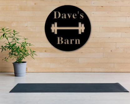 Personalized Home Gym Signs For Workout Room, Personalized Metal Sign, Home Gym Wall Art,home Gym Decor Personalized Gym Sign Weight Lifting, Metal Laser Cut Metal Signs Custom Gift Ideas