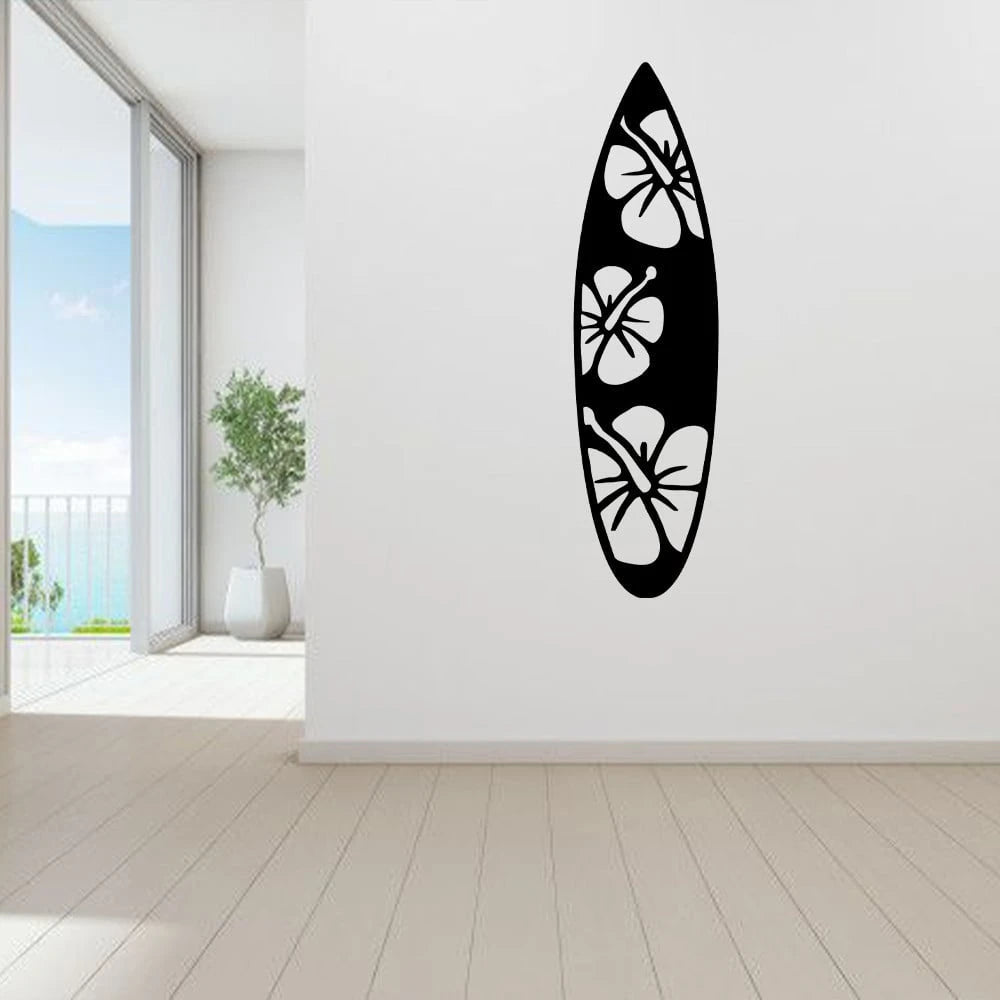 Surf Board Palm Tree Metal Wall Art, 3 Piece Surf Board Wall Decor, Gift For Surfers, Beach House Decor, Summer House Wall Art,, Metal Laser Cut Metal Signs Custom Gift Ideas