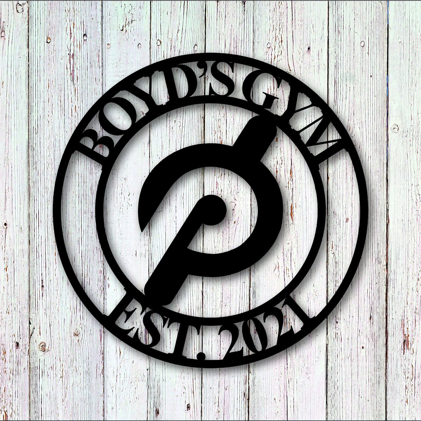 Custom Peloton Metal Sign, Personalized Gym Decor, Cycling Accessory, Custom Home Gym Sign, Metal Wall Decor, Metal Wall Art, Metal Sign Laser Cut Metal Signs Custom Gift Ideas