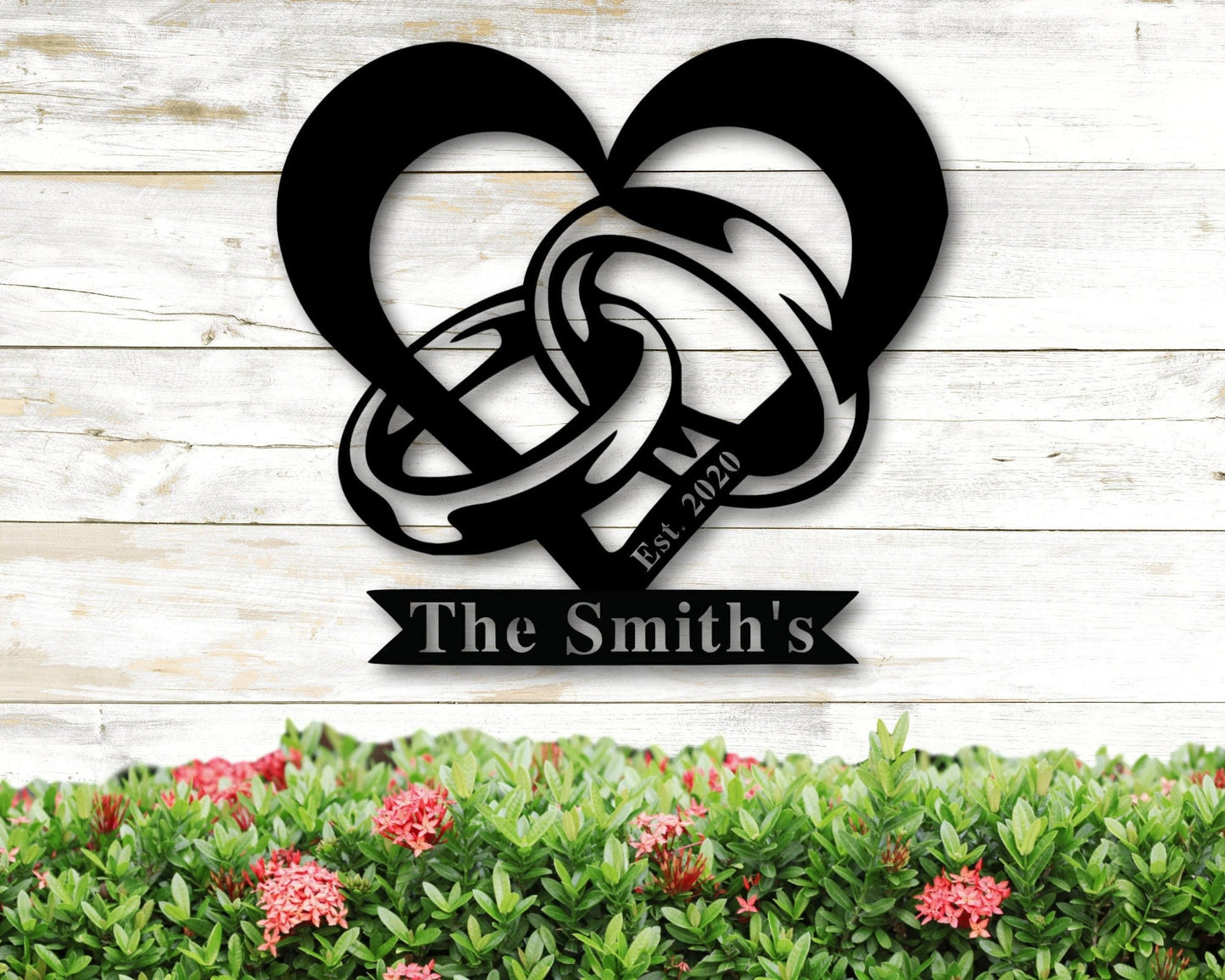 Personalized Family Name Metal Sign, Metal Monogram Sign, Last Name Sign, Housewarming Gift, Custom Metal Name Sign, Wedding Gift, Monogram, Metal Laser Cut Metal Signs Custom Gift Ideas
