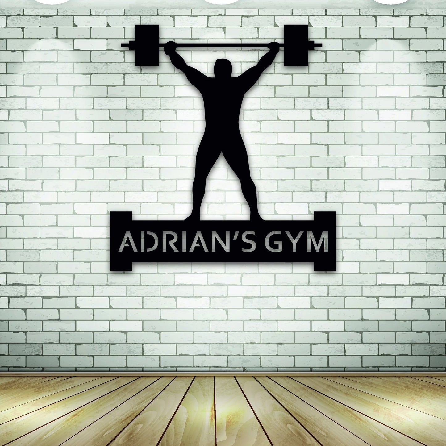 Gym Sign, Personalized Home Gym Sign, Custom Metal Gym Sign, Home Gym Sign, Cross Fit Sign, Metal Wall Decor, Metal Wall Art, Metal Sign Laser Cut Metal Signs Custom Gift Ideas