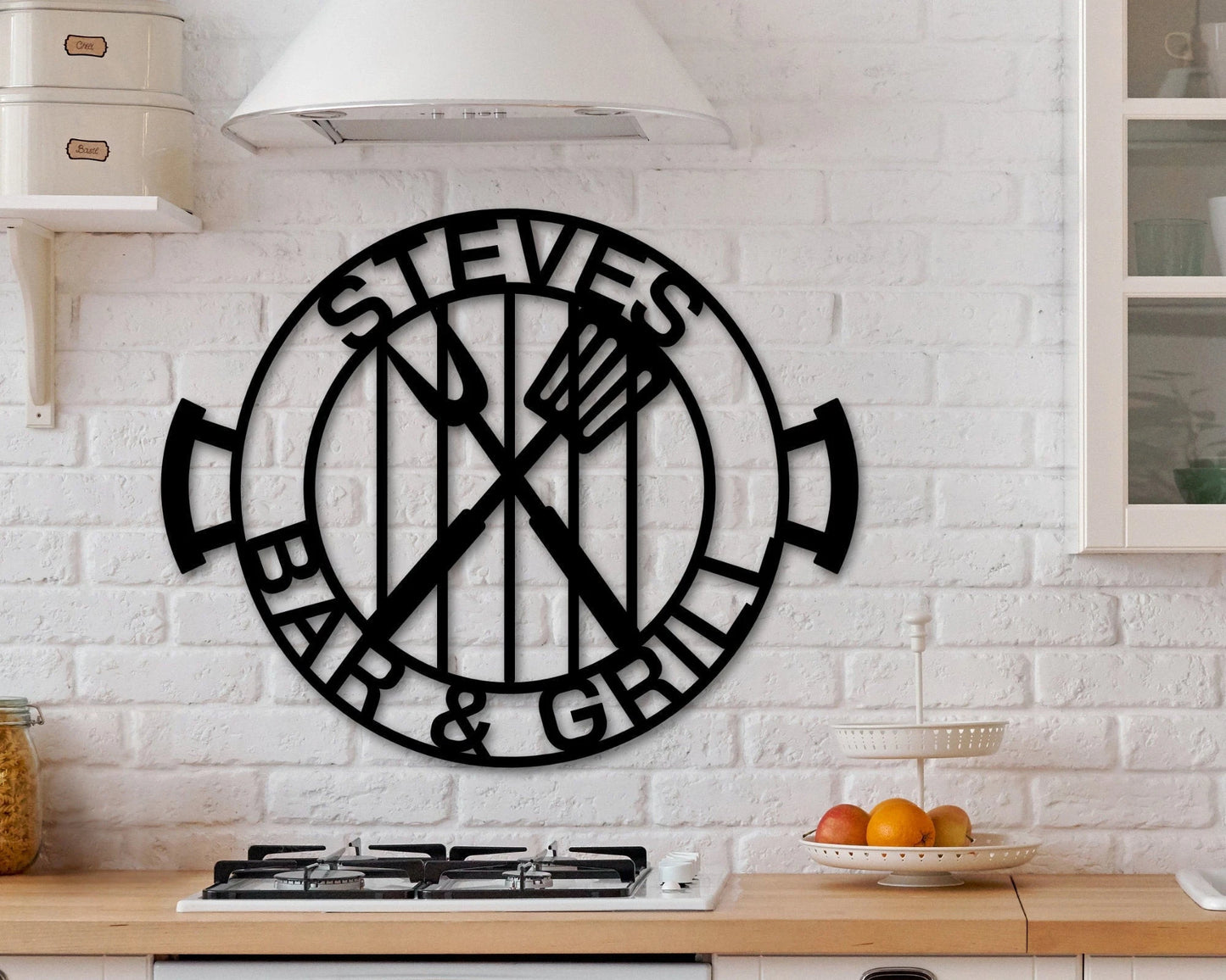 Personalized Backyard Barbecue Sign, Metal Bbq Sign, Patio Grill Sign, Personalized Name Bbq Sign, Bar And Grill Sign, Famous Grill Sign Laser Cut Metal Signs Custom Gift Ideas
