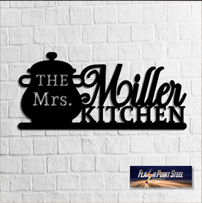 Kitchen Metal Sign, Personalized Kitchen Sign, Mothers Day, Mom Gift, Best Mom Gifts, Metal Sign, Wall Art, Mothers Home Decor, Grandma Gift Laser Cut Metal Signs Custom Gift Ideas