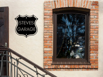 Fathers Day Gift Personalized Workshop Sign Personalized Fathers Day Gift Personalized Metal Sign Custom Name Sign Garage Sign, Laser Cut Metal Signs Custom Gift Ideas