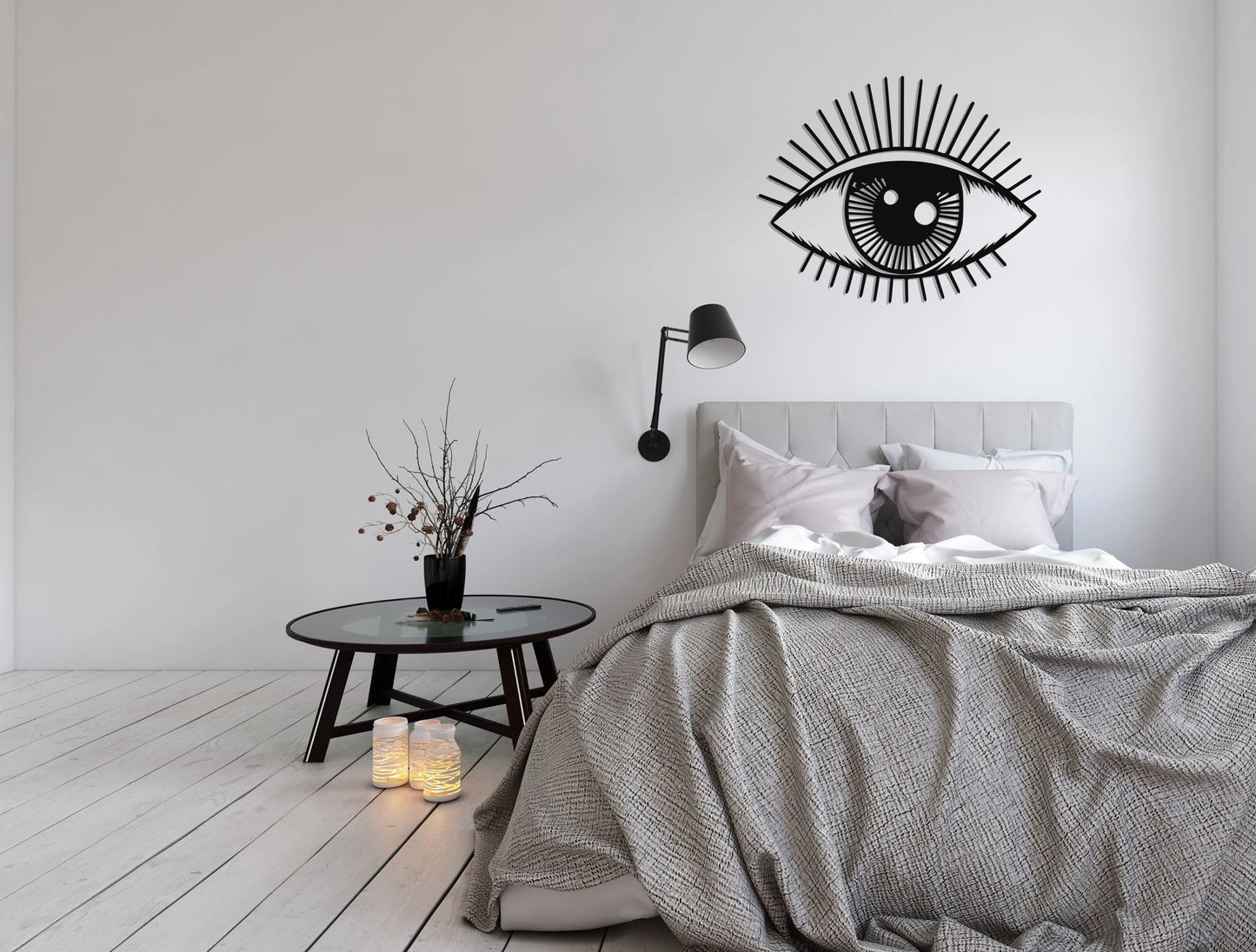 Eye Metal Wall Art, Large Metal Wall Decor, Wall Hangings, Metal Wall Signs, Housewarming Gift, Metal Laser Cut Metal Signs Custom Gift Ideas