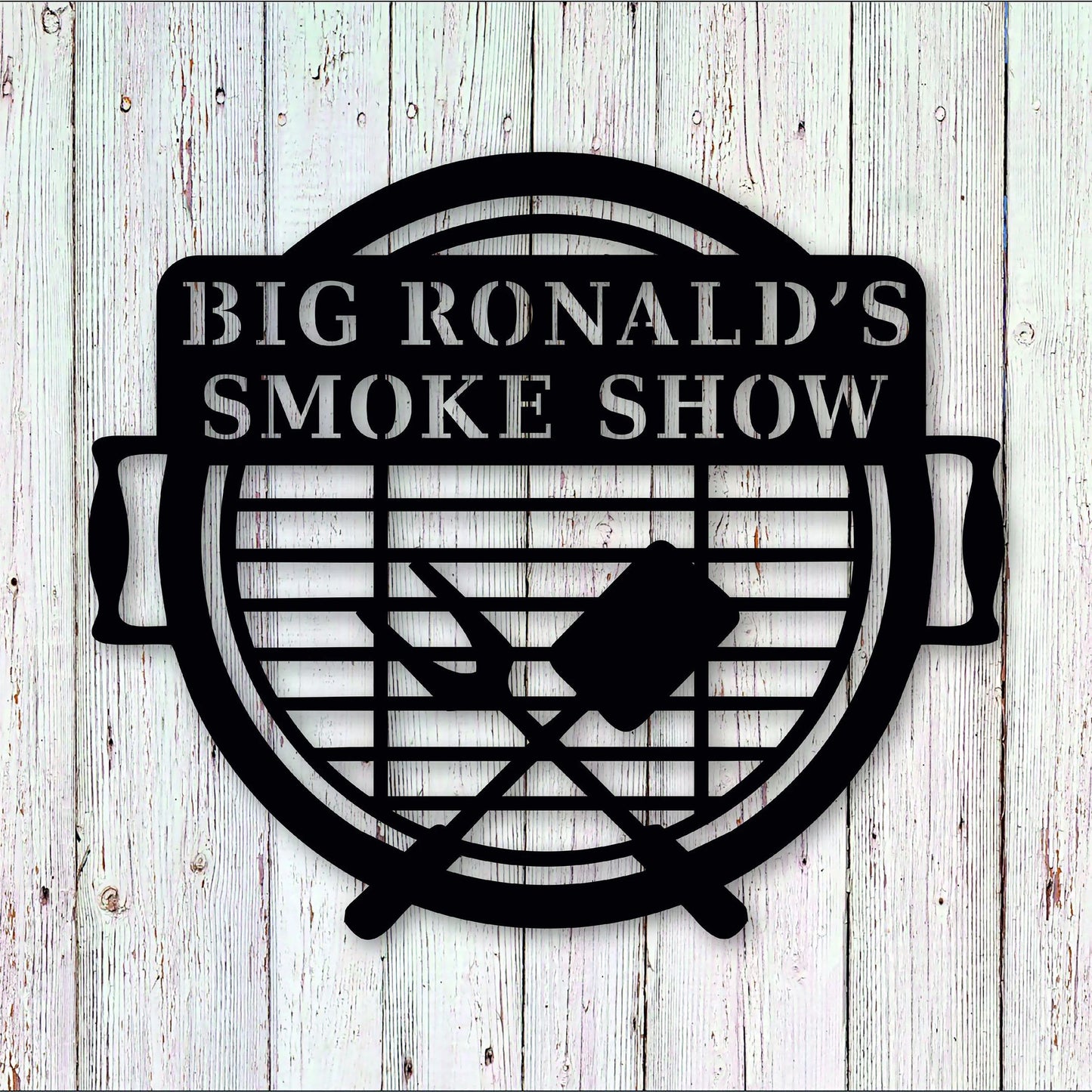 Personalized Backyard Bbq Metal Sign, Outdoor Wall Decor, Metal Wall Decor, Bbq Metal Decor, Personalized Home Decor, Metal Wall Art Laser Cut Metal Signs Custom Gift Ideas