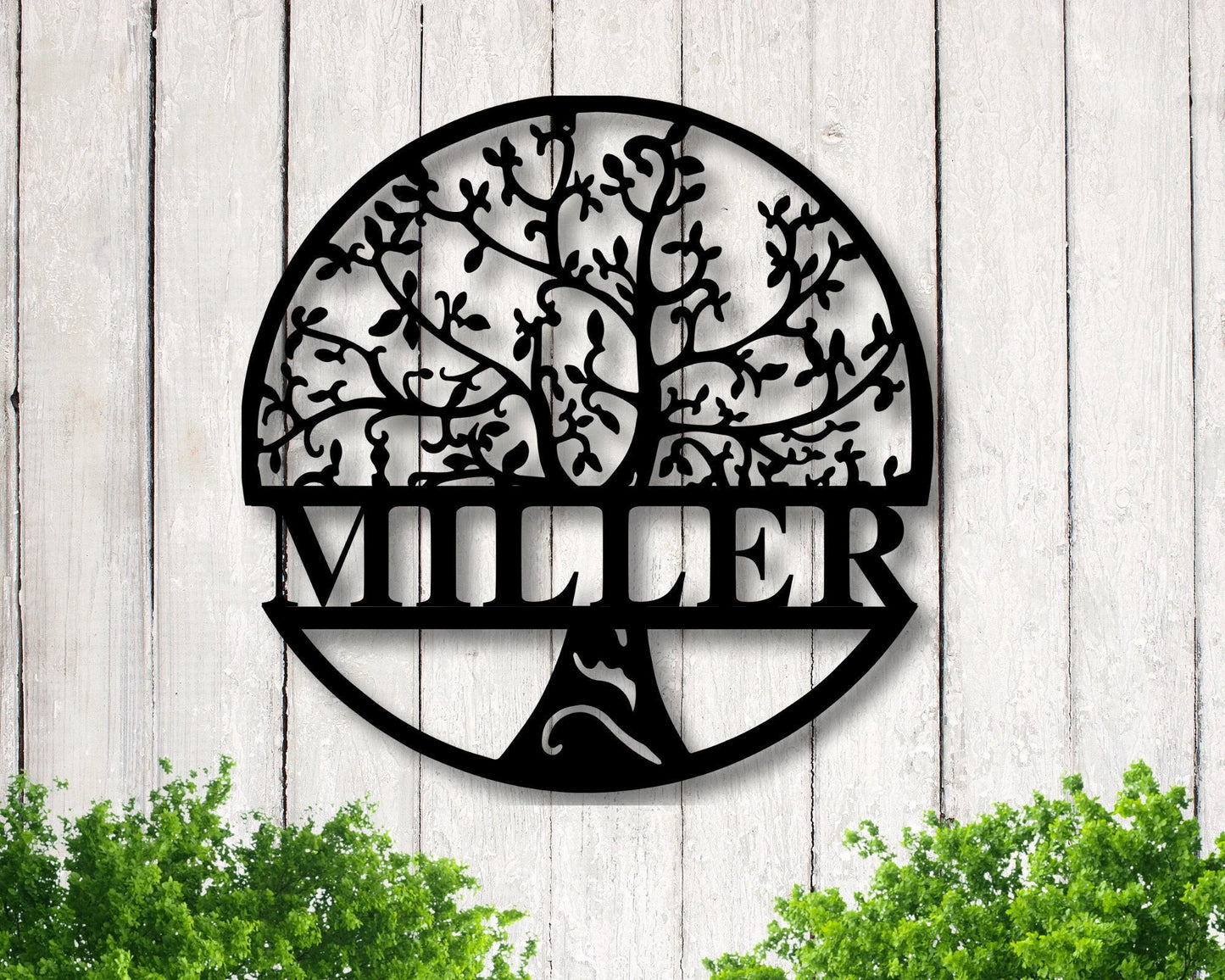 Personalized Family Name Metal Sign, Housewarming Gift, Metal Monogram Sign, Door Hanger, Last Name Sign, Metal Wall Art, Wedding Gift Laser Cut Metal Signs Custom Gift Ideas