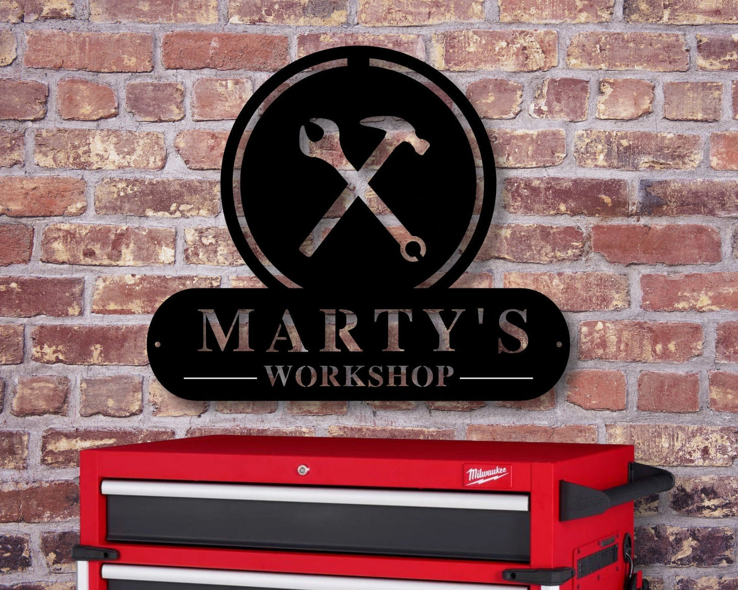 Fathers Day Gift Personalized Workshop Sign Personalized Fathers Day Gift Personalized Metal Sign Custom Name Sign Garage Sign, Laser Cut Metal Signs Custom Gift Ideas