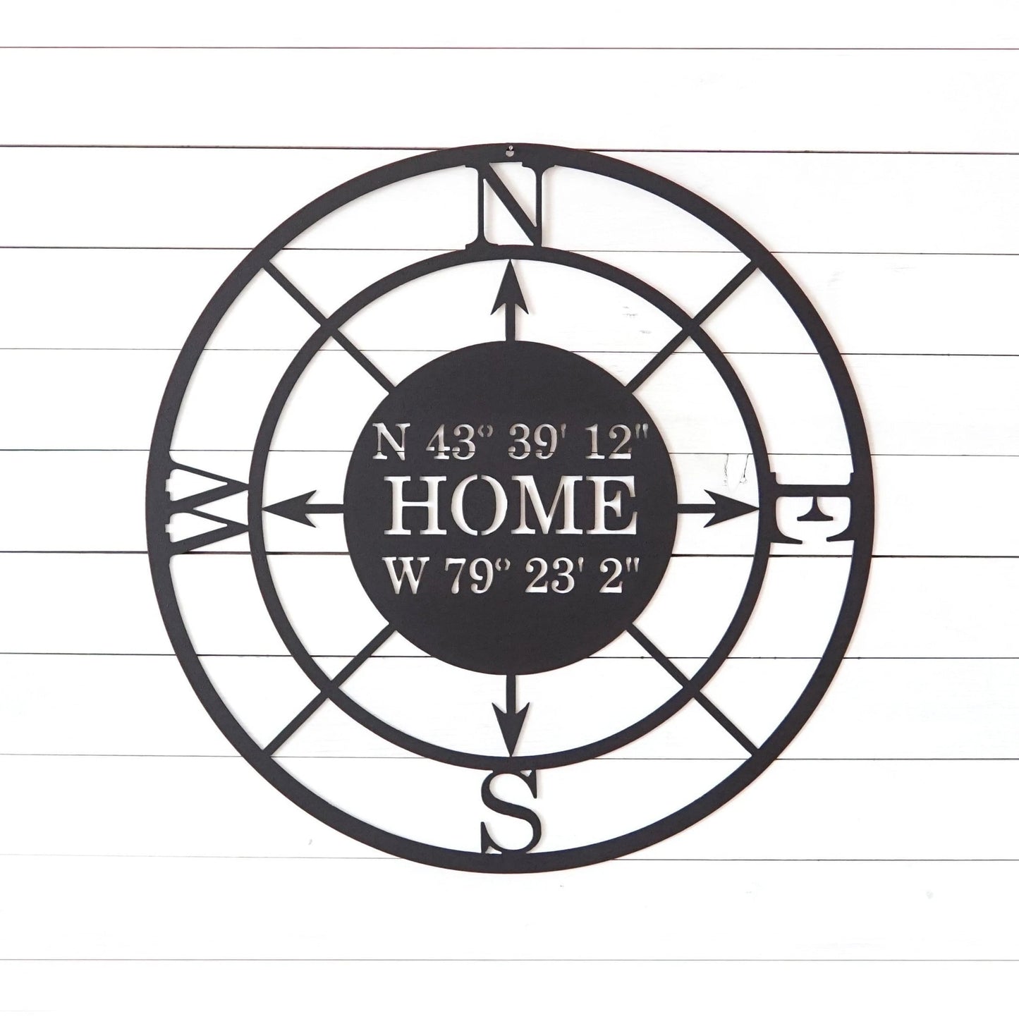 Custom Gps Coordinates Sign Latitude Longitude Signs Laser Cut Metal Signs Custom Gift Ideas