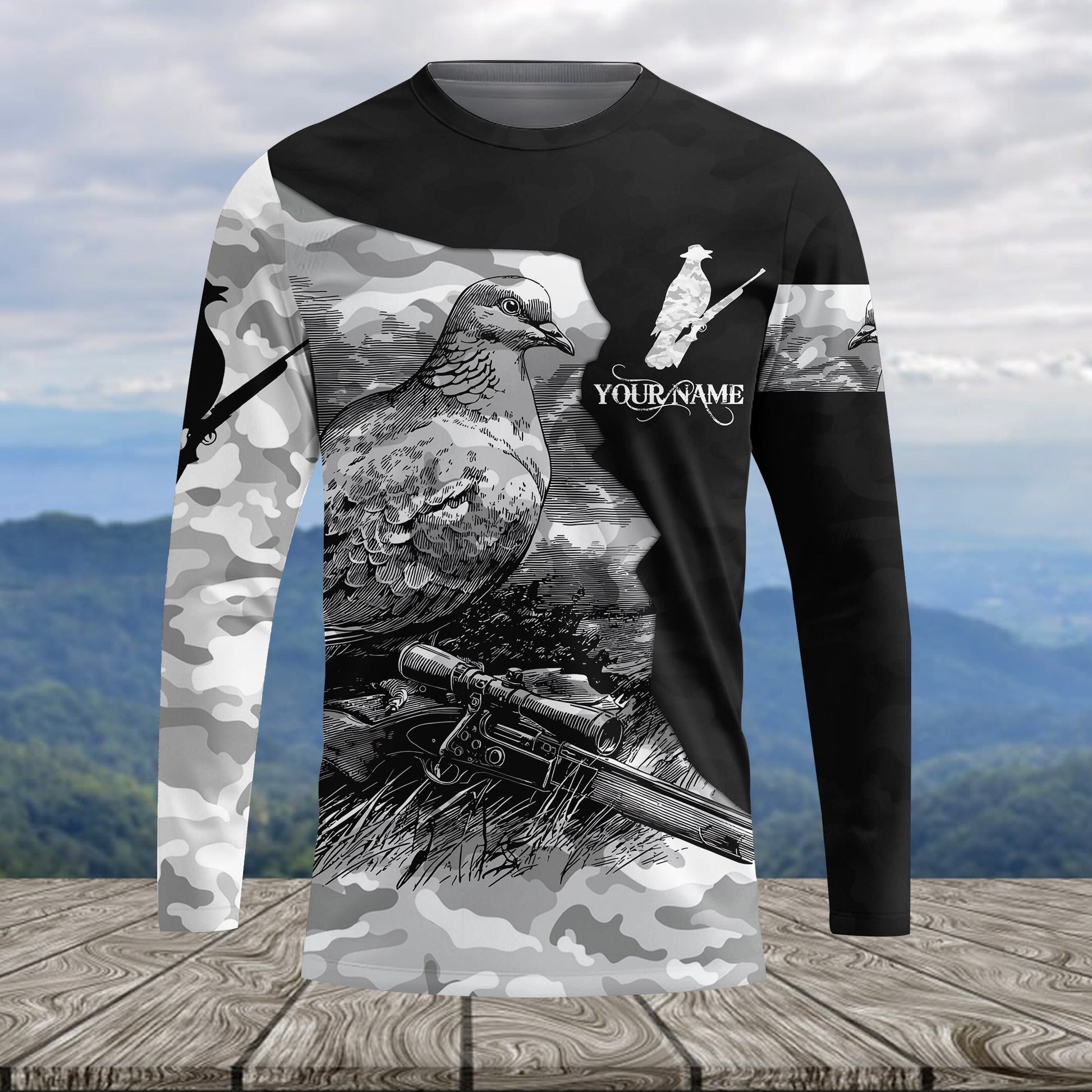 Dove Hunter All Over Print Shirt