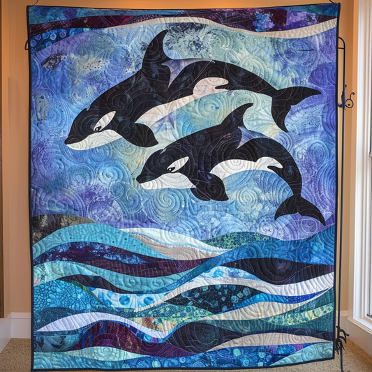 Lagoon Luxe Quilted Blanket - Throw (55" x 60")