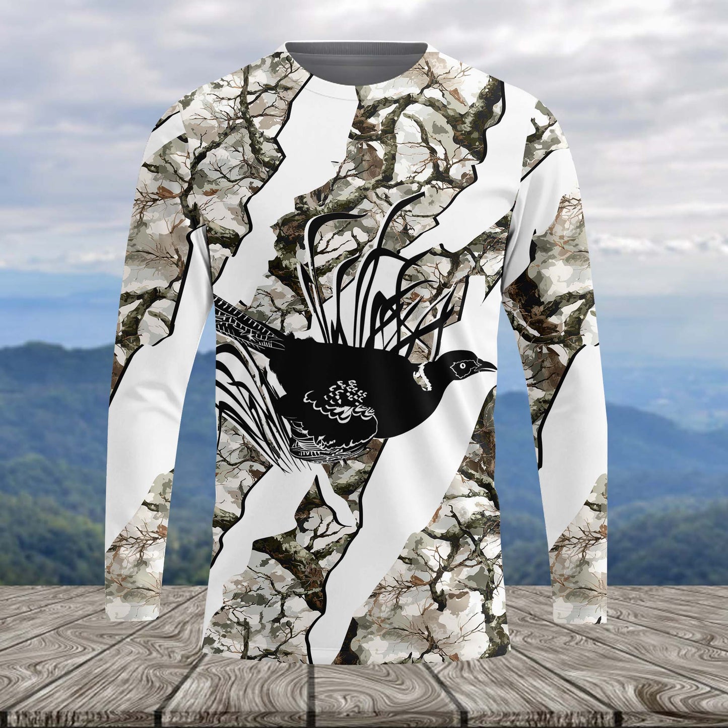America Pheasant Hunting Camo All Over Print Shirt