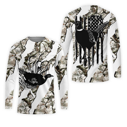America Pheasant Hunting Camo All Over Print Shirt