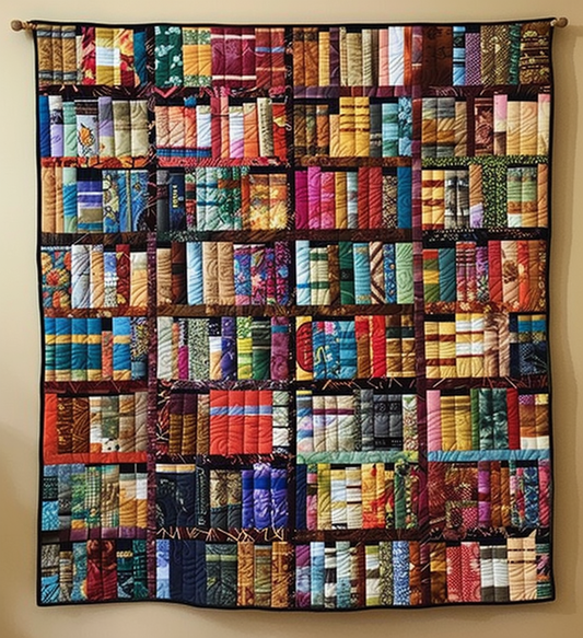 Scripted Sanctuary Quilted Blanket - Throw (55" x 60")