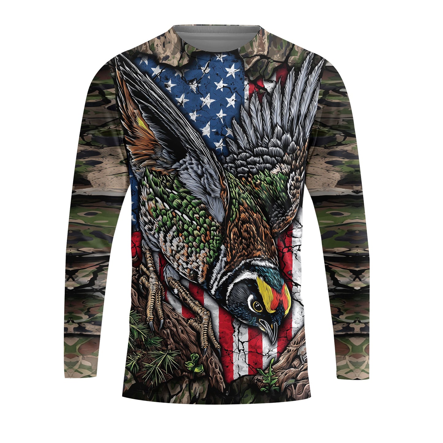 Quail Perched On The Rock All Over Print Shirt