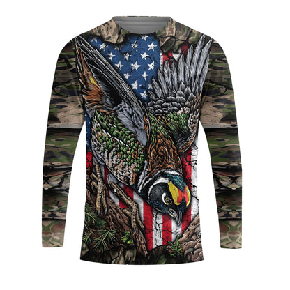 Quail Perched On The Rock All Over Print Shirt