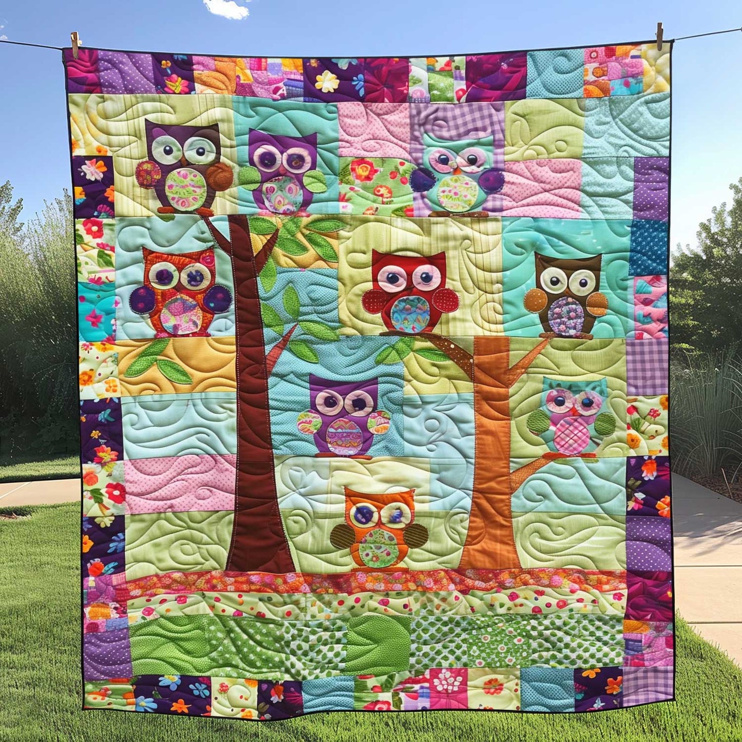 Throw (55'' x 60'')