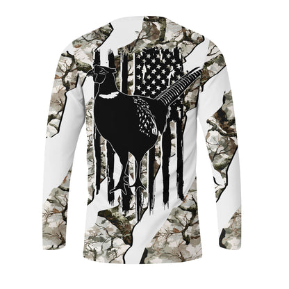 America Pheasant Hunting Camo All Over Print Shirt